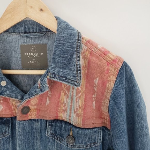 Urban Outfitters Standard Cloth Small Jean Jacket - Picture 2 of 7